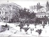 Plaza de la Constitución. Foto antigua
